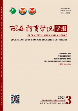 西安体育学院学报封面